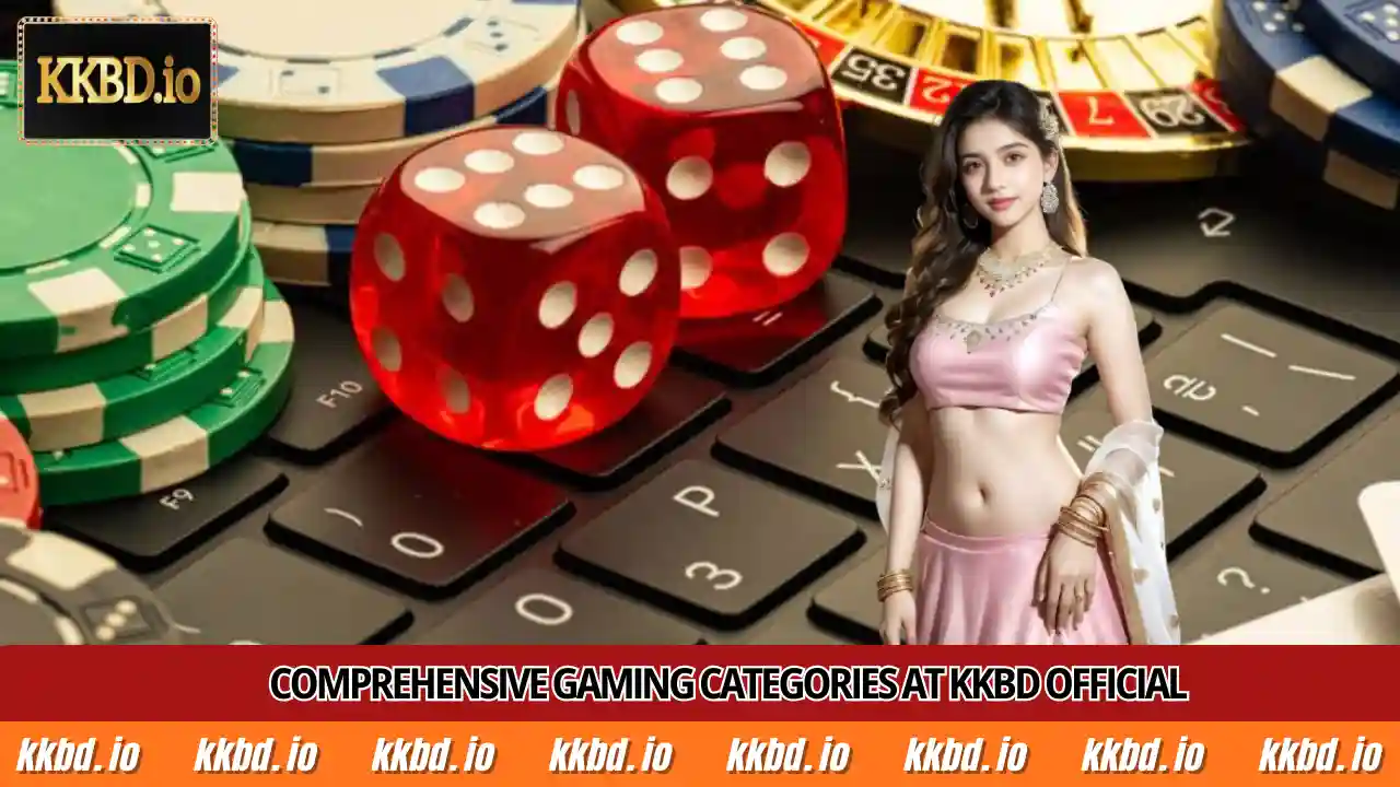 Comprehensive gaming categories at KKBD Official