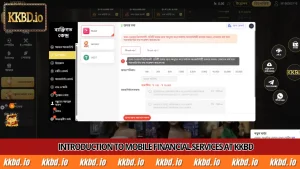 Introduction to mobile financial services at KKBD