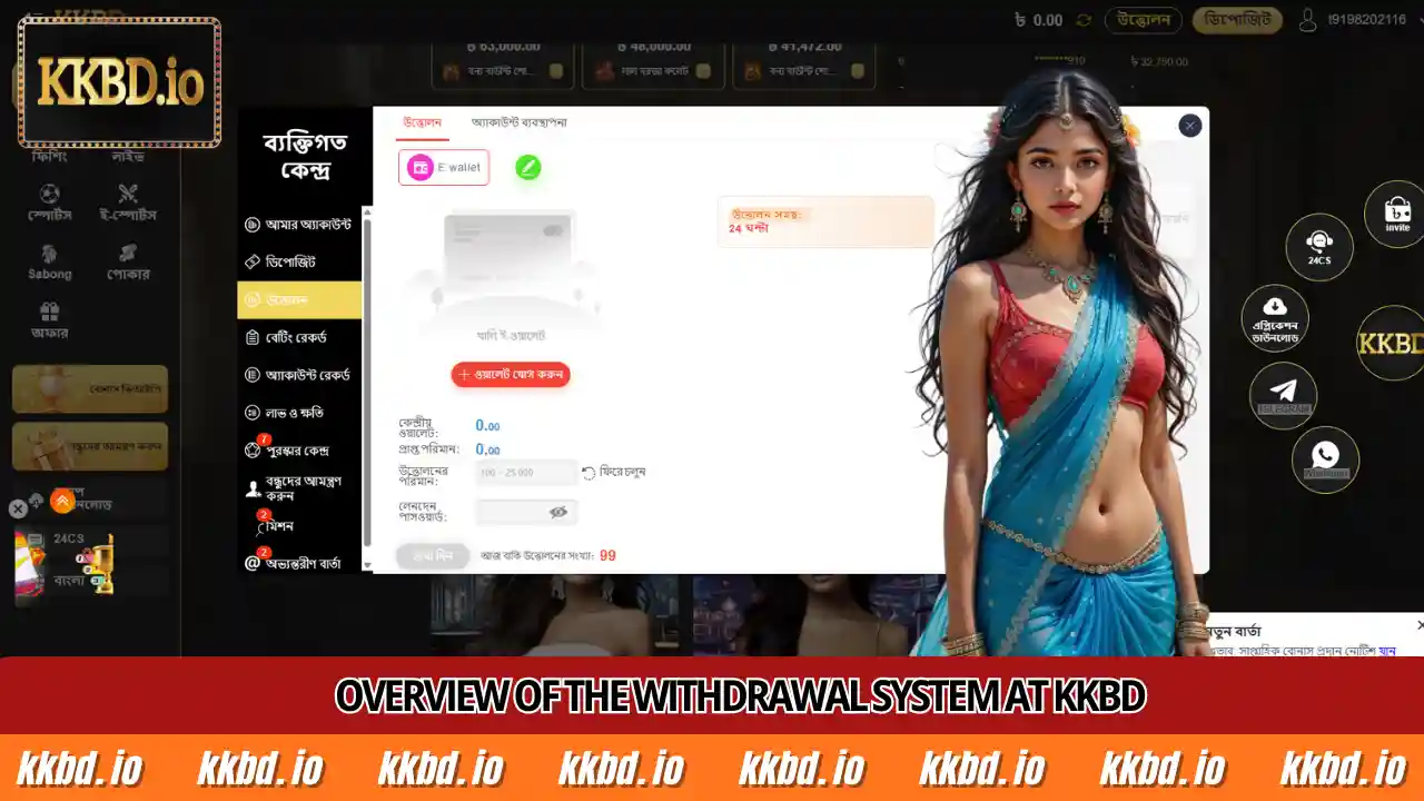 Overview of the Withdrawal System at KKBD